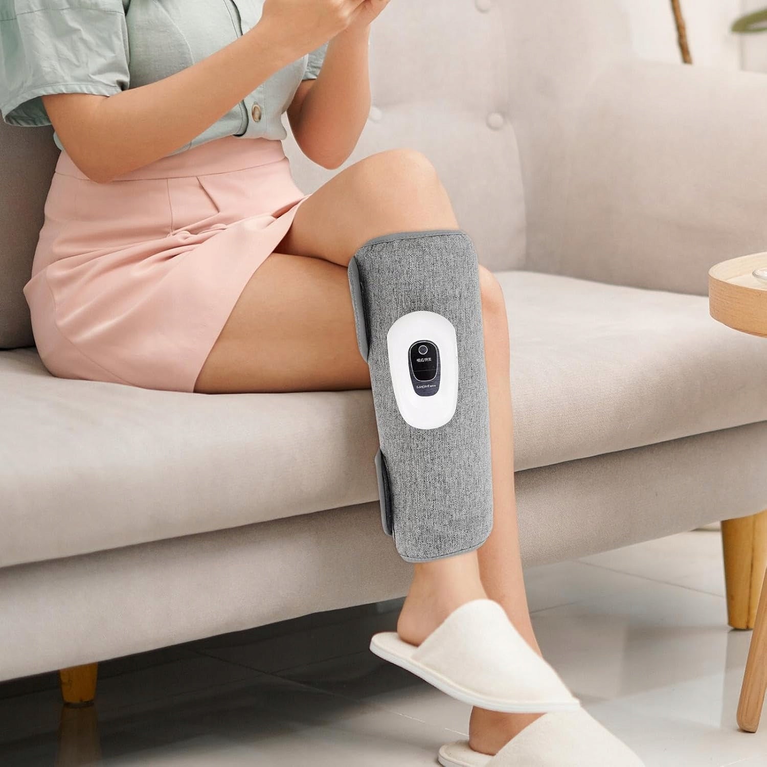 PRESSURE MASSAGER AIR PRESSURE FOR LEGS AND CALVES FOR PAIN RELIEF M Packaging status original
