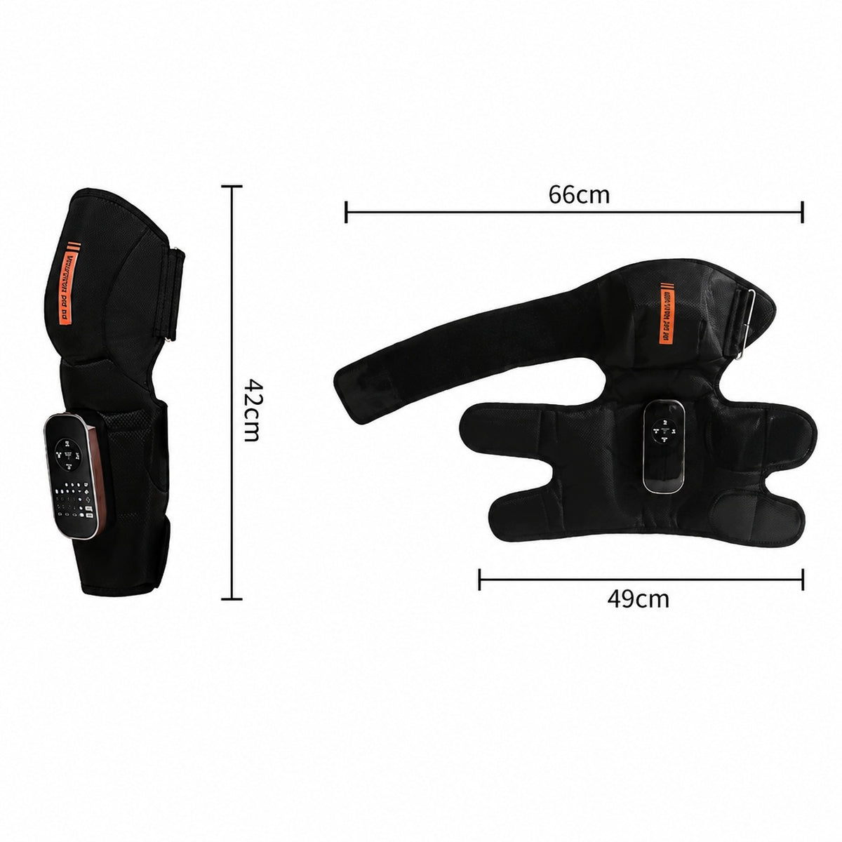 PRESSURE MASSAGER FOR KNEES AND CALVES DRAINAGE LYMPHATIC HEATING VIBRATION Packaging status original