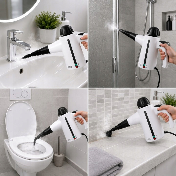 PRESSURE STEAM CLEANER 3,7BARA FOR GROUT UPHOLSTERY WINDOWS BED BUG STEAMER Model HDR 8735
