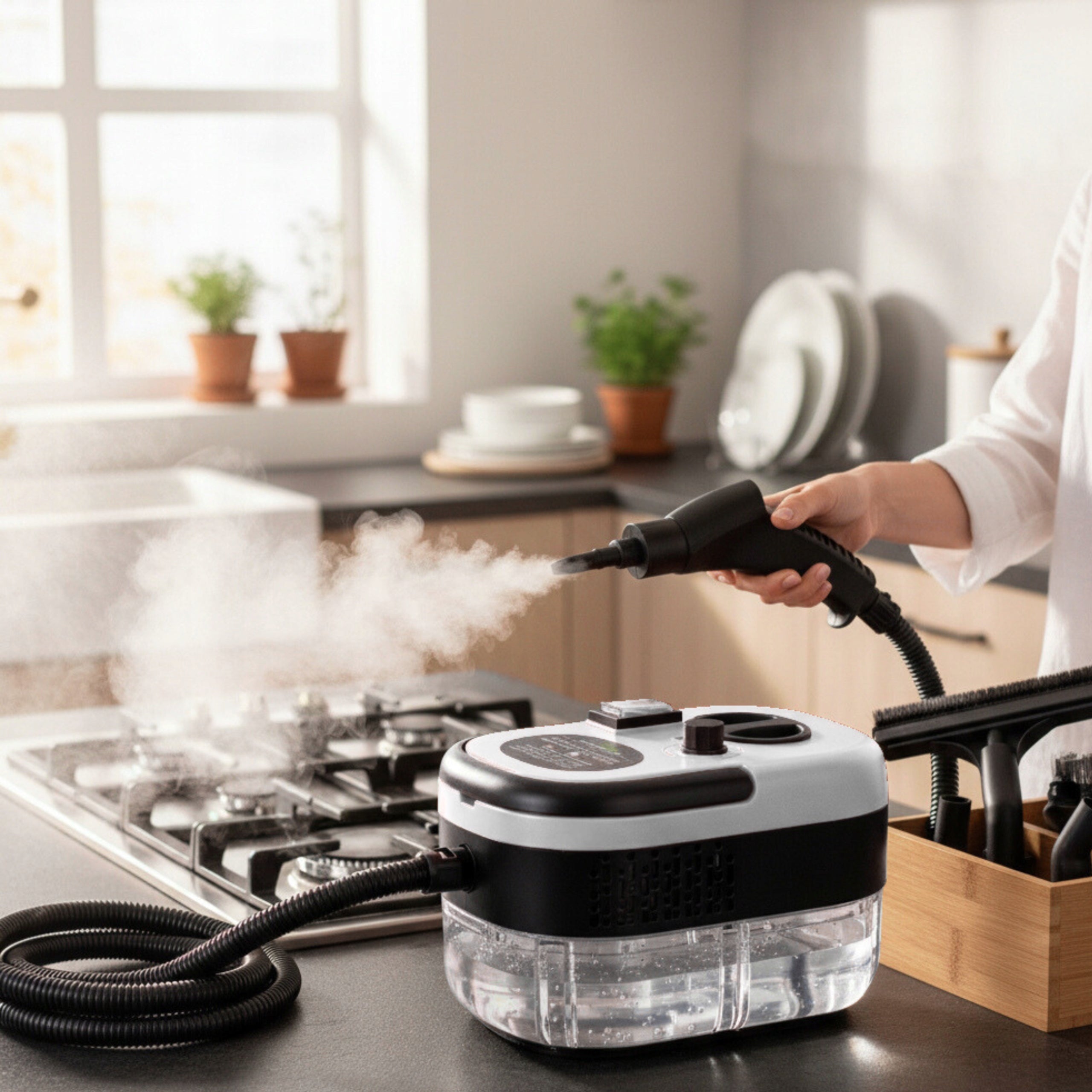 PRESSURE STEAMER STEAM CLEANER 1600W 3BAR STEAMAX HOUSE AUTO Manufacturer code zqqjqyku42669