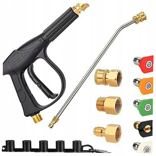 PRESSURE WASH GUN 3000 PSI SET OF 5 CLEANING NOZZLES