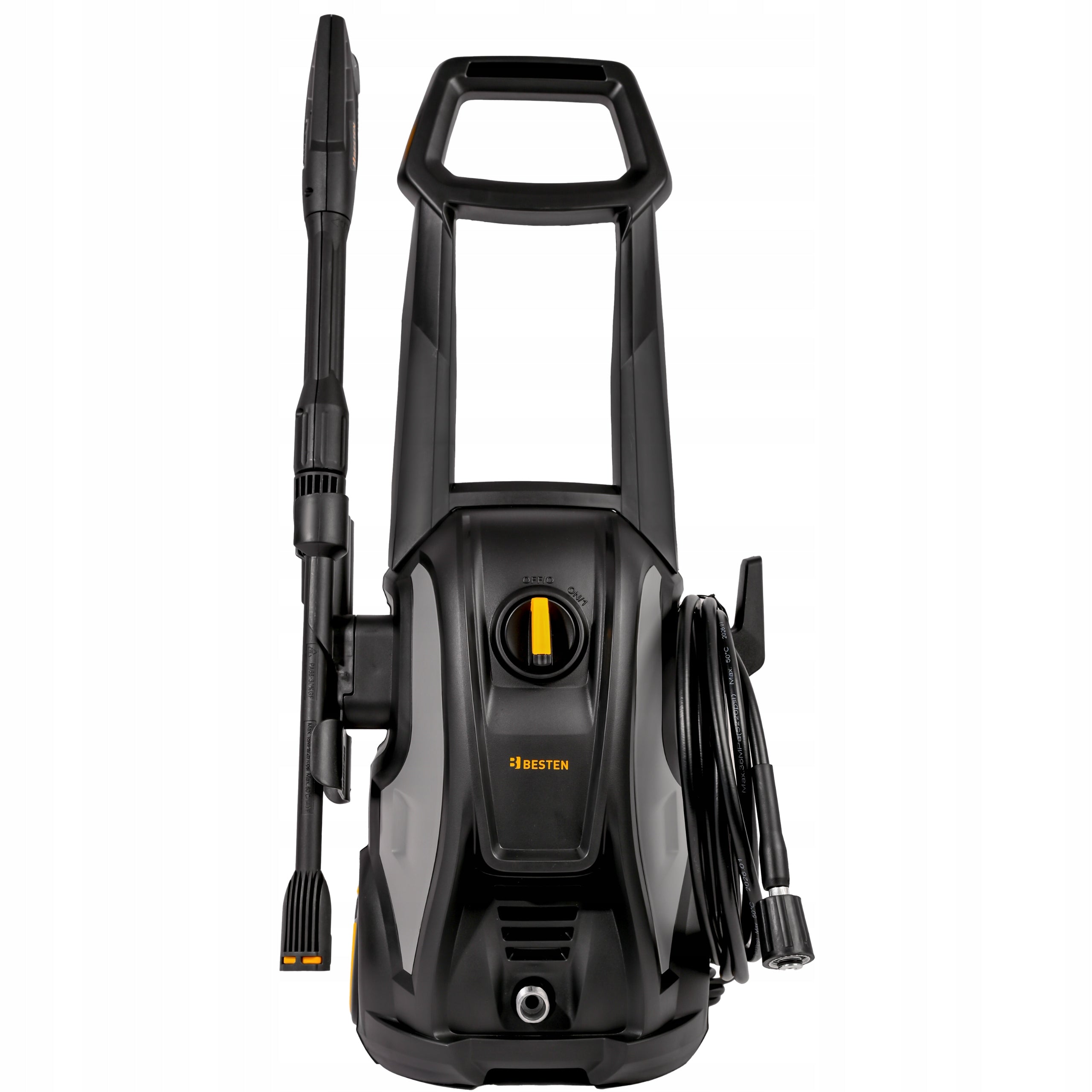 PRESSURE WASHER 135bar POWERFUL ALUMINUM PUMP 1600W BESTEN TURBO SET Packaging status original