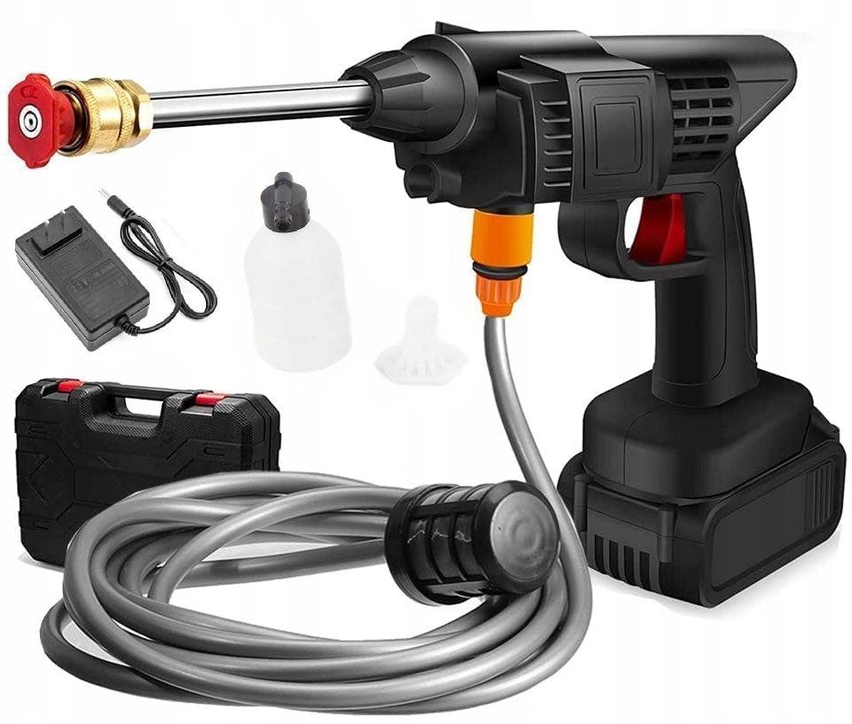 PRESSURE WASHER 15 bar 2.8 l/min RECHARGEABLE 1500 mAh 21V 56936 Brand Forcekraft