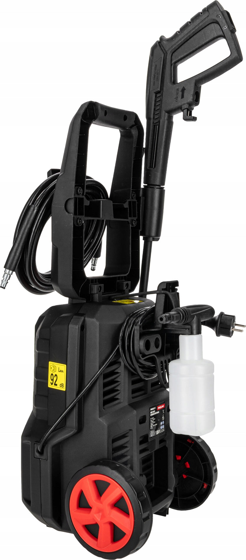 PRESSURE WASHER 1600W, 90 BAR, for garden, car PROLINE Manufacturer code P20031