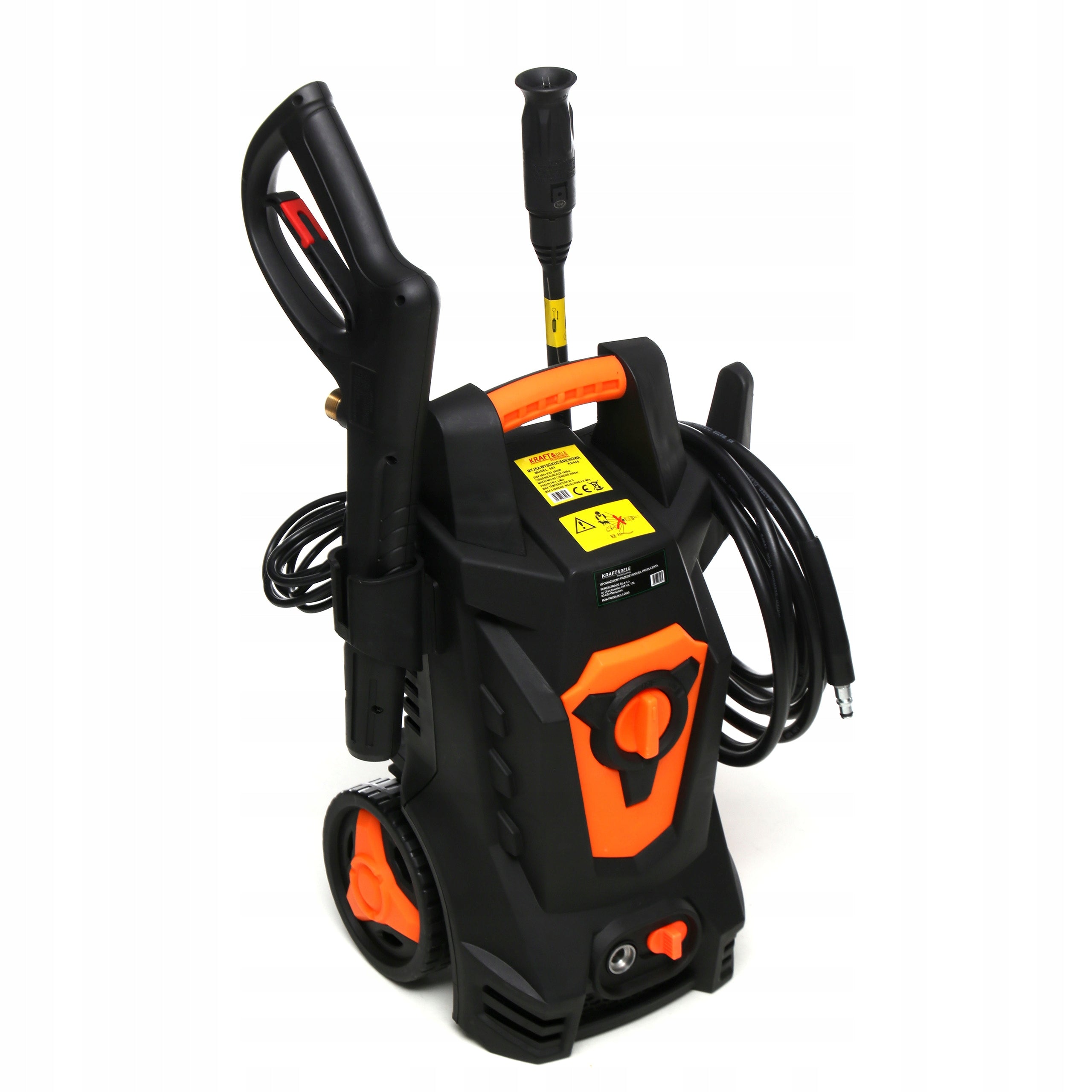 PRESSURE WASHER 2000W 200BAR SMART STRONG METAL PUMP + ACCESSORIES KD447