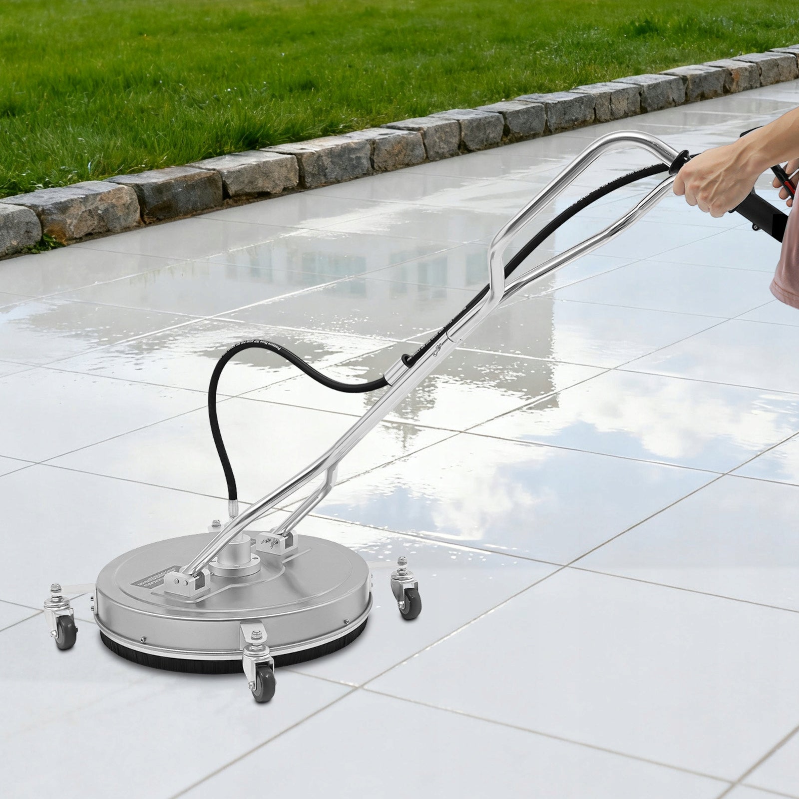 PRESSURE WASHER 20IN SURFACE CLEANER 4500PSI 4 UNIVERSAL WHEELS 25L/M Packaging status original
