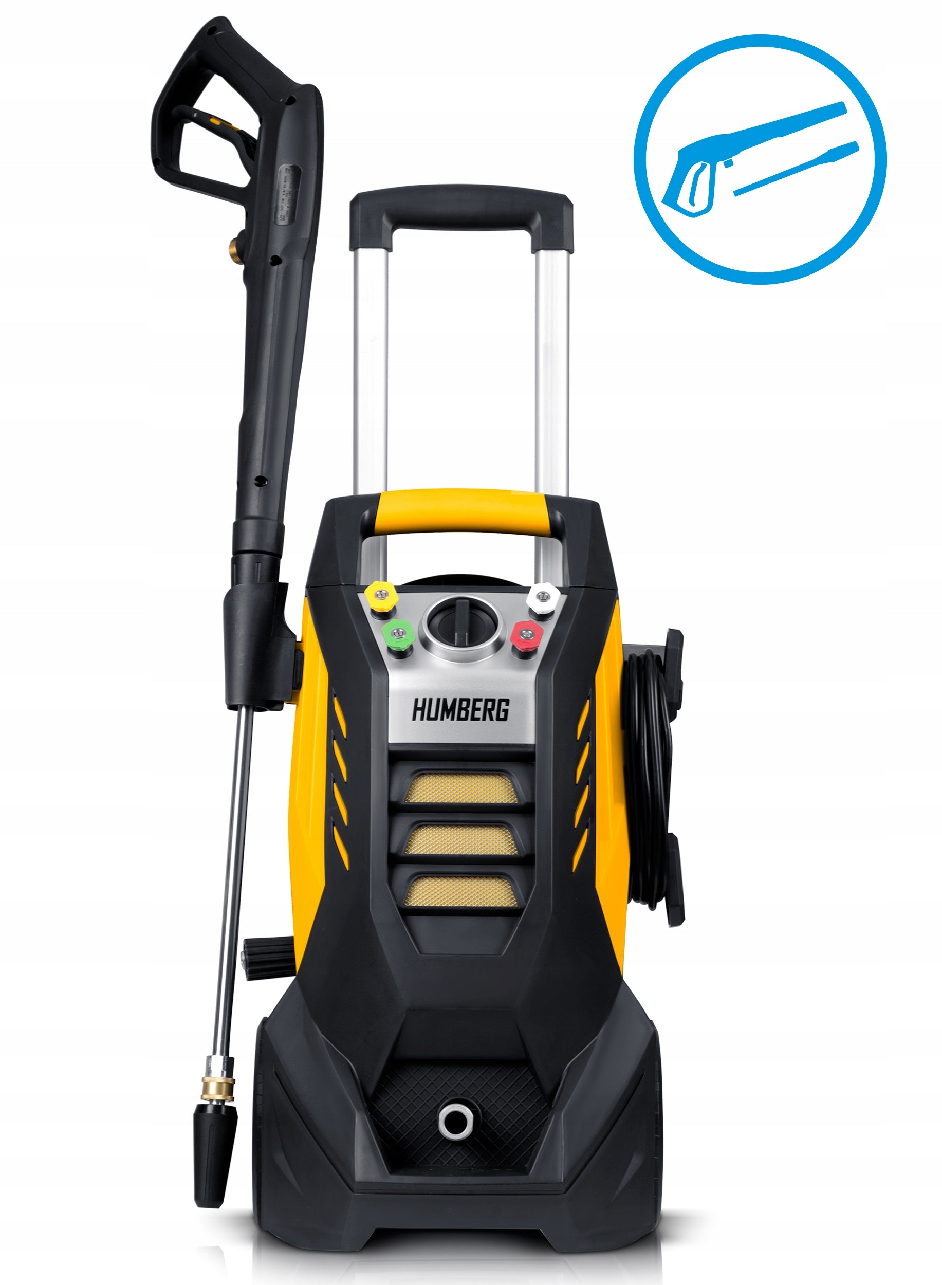 PRESSURE WASHER 2500W MEGA STRONG UP TO 350 BAR SET SUPER NEW MODEL 2026 Packaging status original