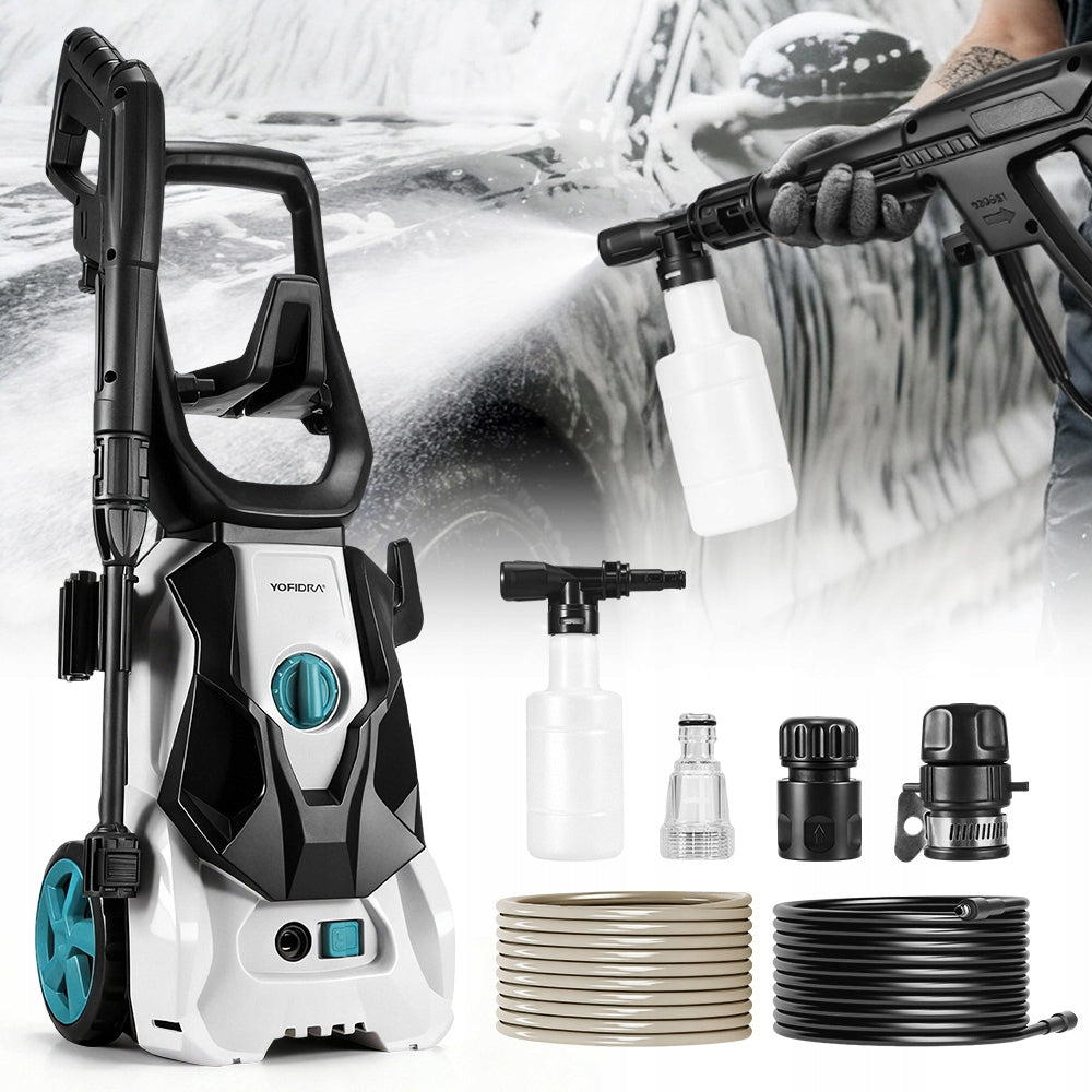 PRESSURE WASHER 250bar car washer 3000W POWERFUL TURBO GARDEN NOZZLE