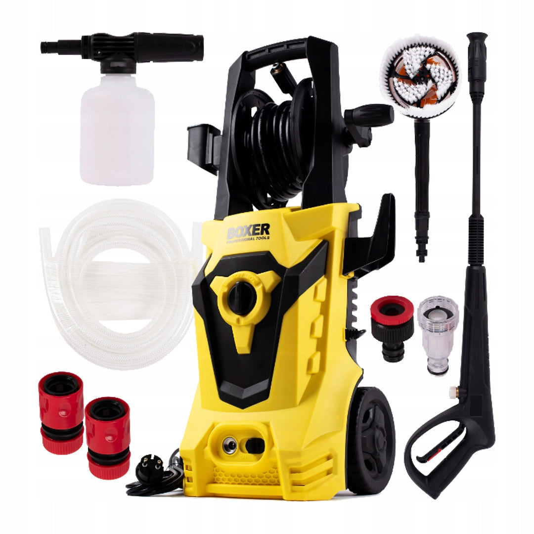 PRESSURE WASHER 2800W 280 BAR STRONG ALUMINUM PUMP SET+BRUSH