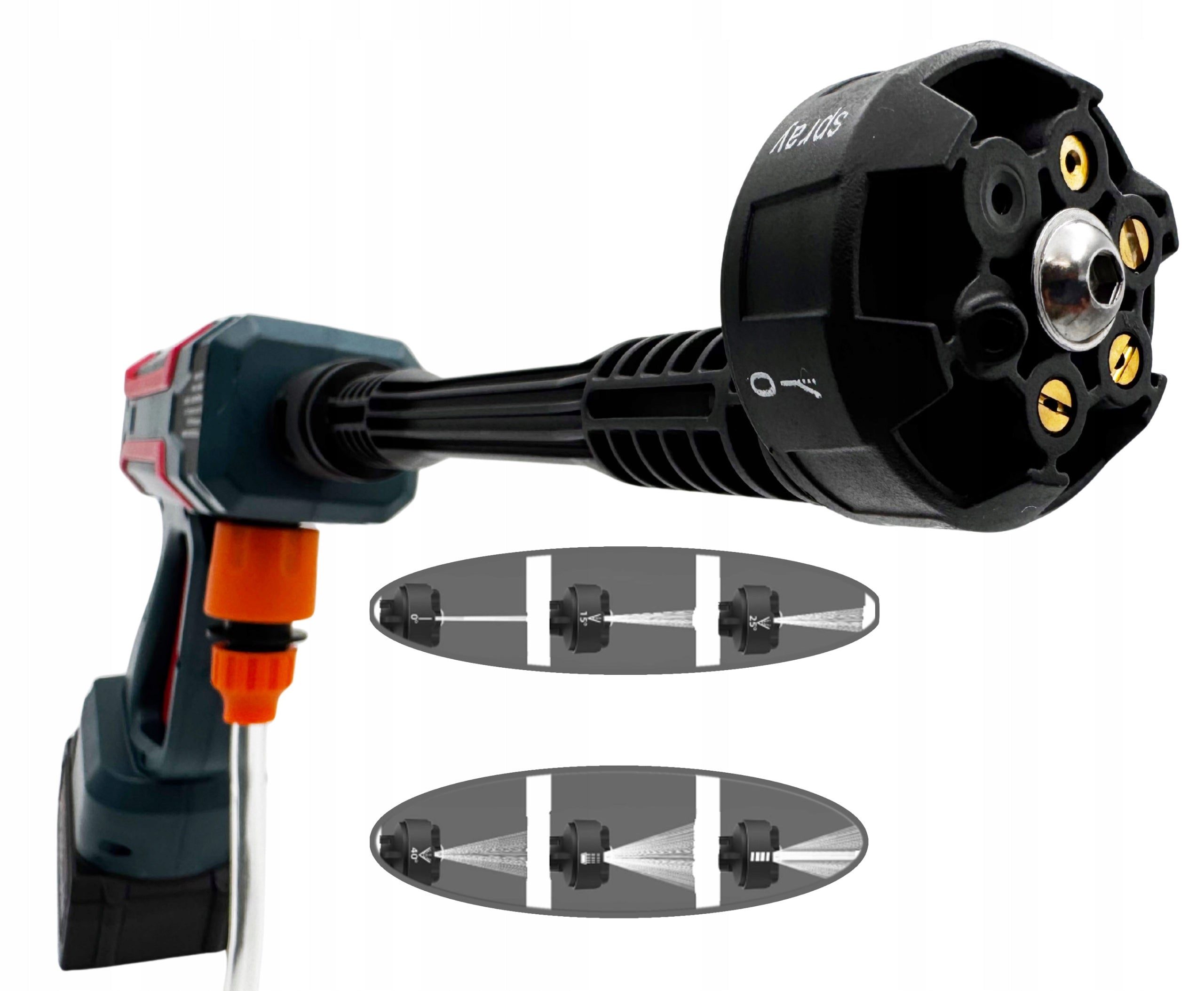 PRESSURE WASHER BERHARD 60 BAR CORDLESS 2X 21V WIRELESS STRONG Manufacturer code BER-MC21/YP002