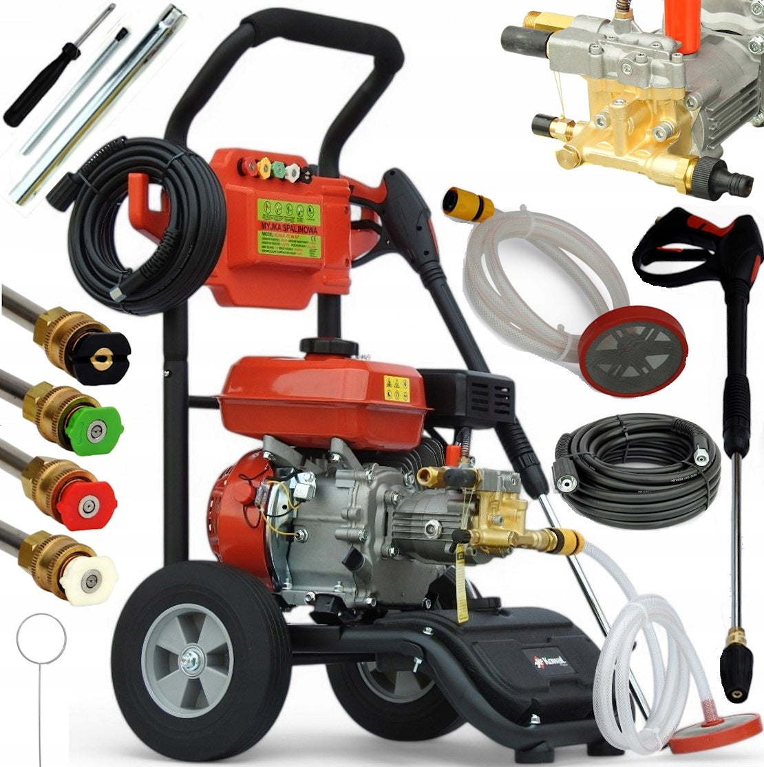 PRESSURE WASHER BLACKSMITH 450B-SP self-suction BRASS pump +TURBO