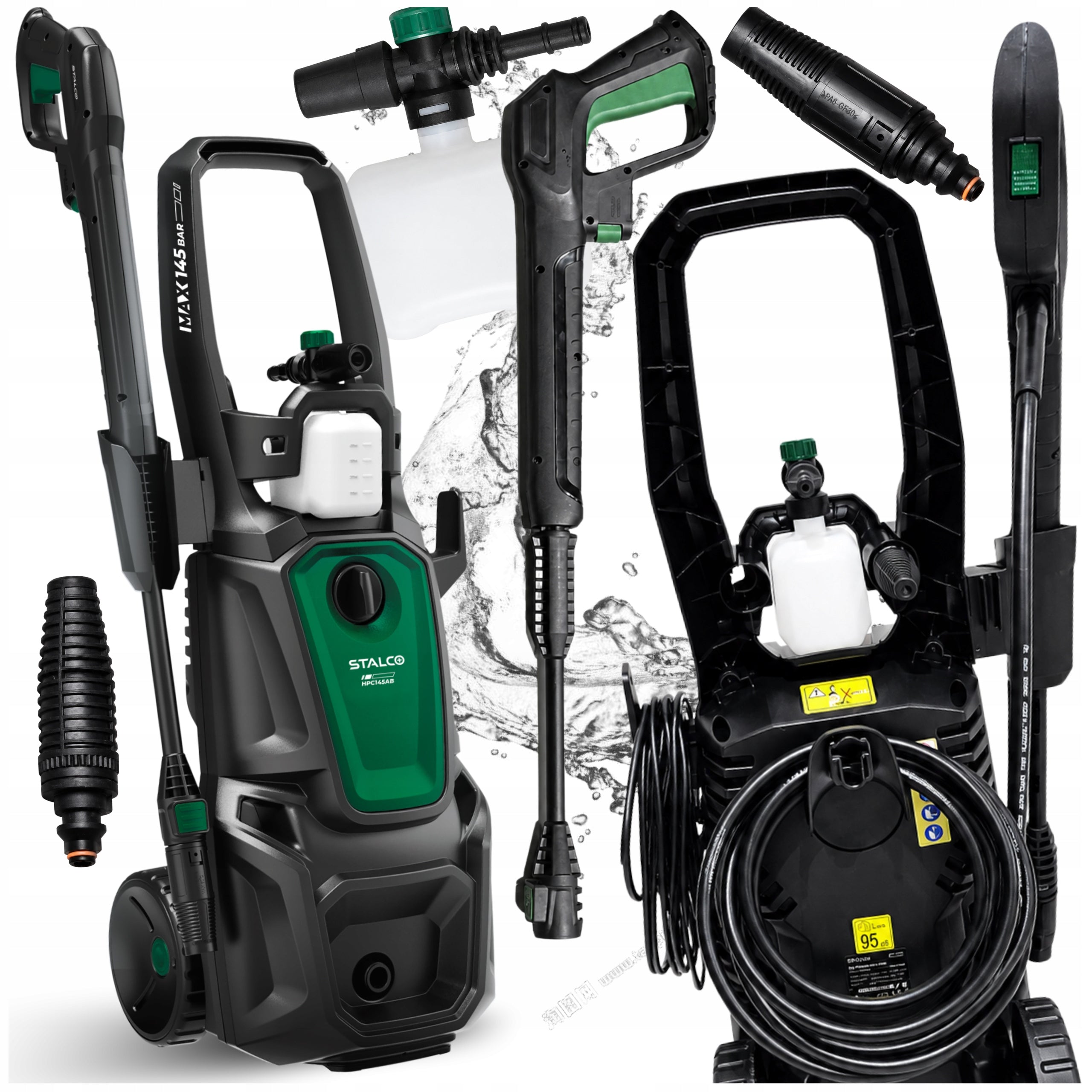 PRESSURE WASHER COMPACT SELF-SUCTION ALUMINUM FOAMER PUMP STALCO