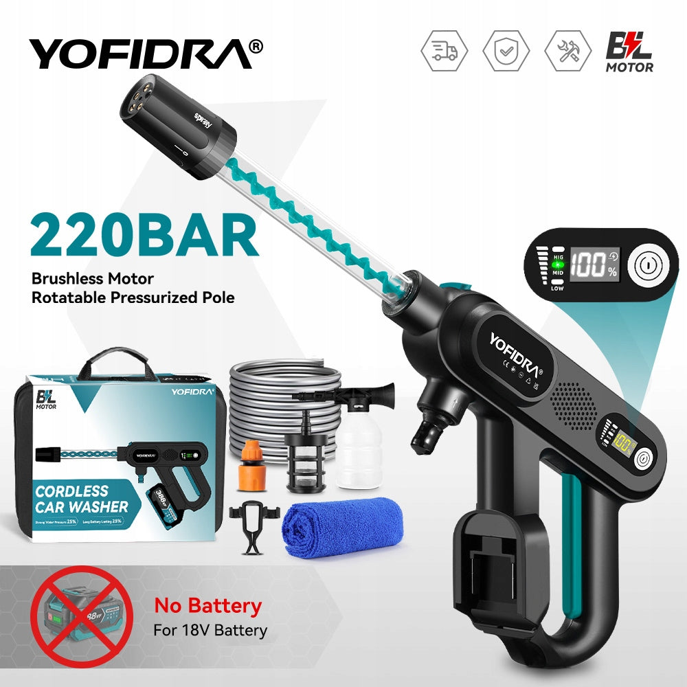 PRESSURE WASHER CORDLESS NO AKU GARDEN SET