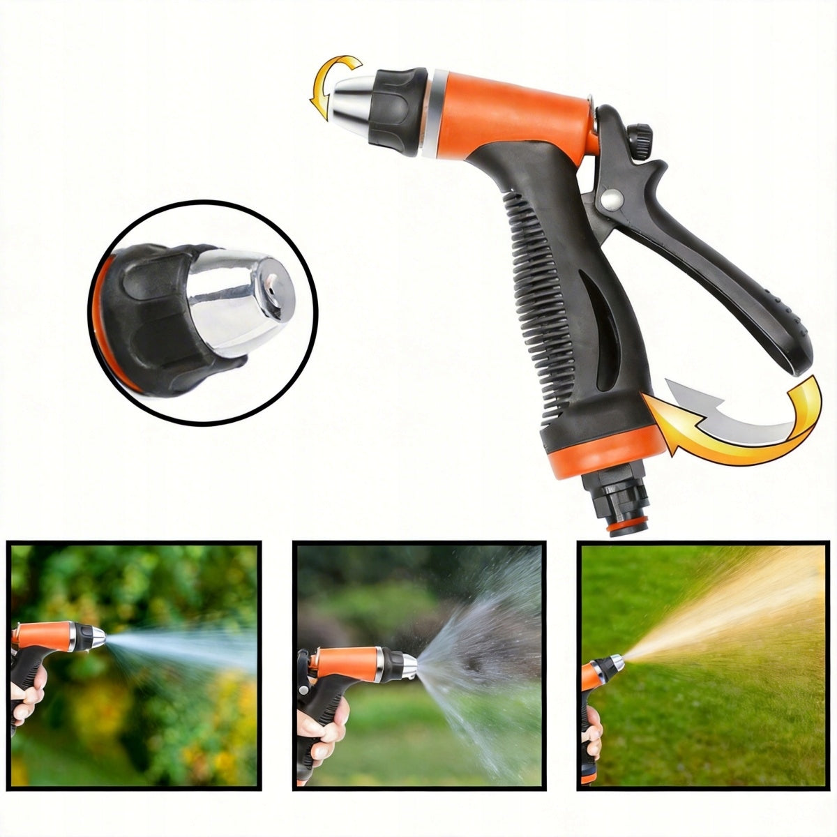 PRESSURE WASHER ELECTRIC PUMP 12V 100W+ SPRAY GUN Operating pressure 10 bar
