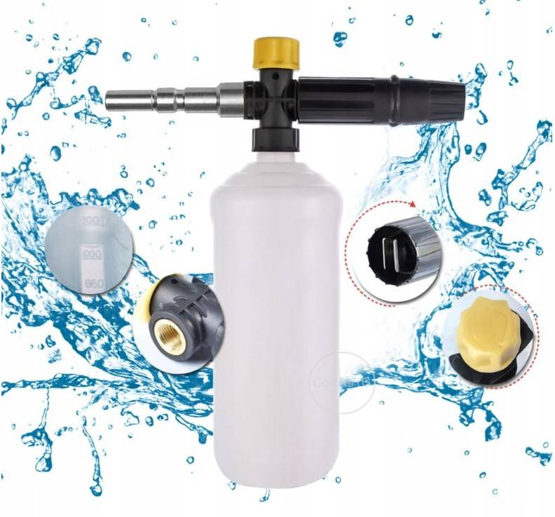 PRESSURE WASHER FOAMER FOR KEW KEV D12 PLUG CONNECTOR