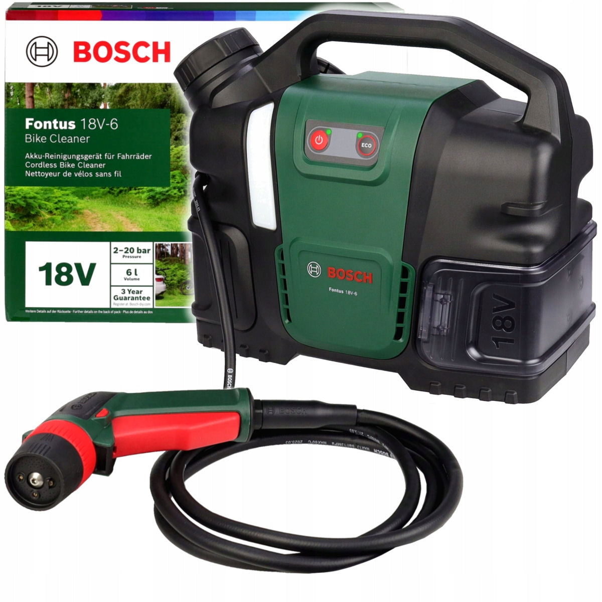 PRESSURE WASHER FONTUS 18V-6 BIKE BOSCH BODY