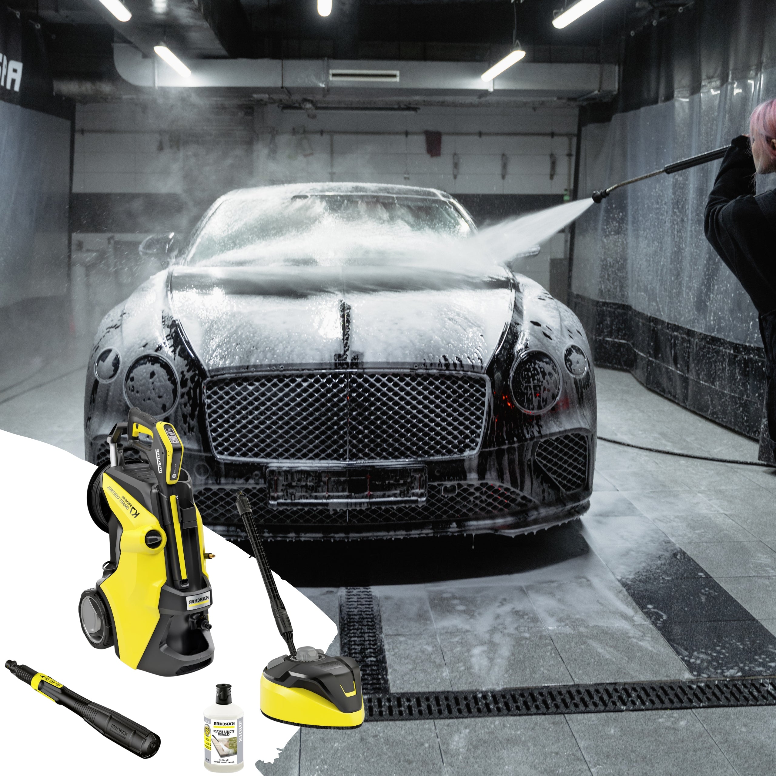 PRESSURE WASHER KARCHER K 7 PREMIUM SMART CONTROL HOME 180 BAR ACCESSORIES Manufacturer code 1.317-130.0