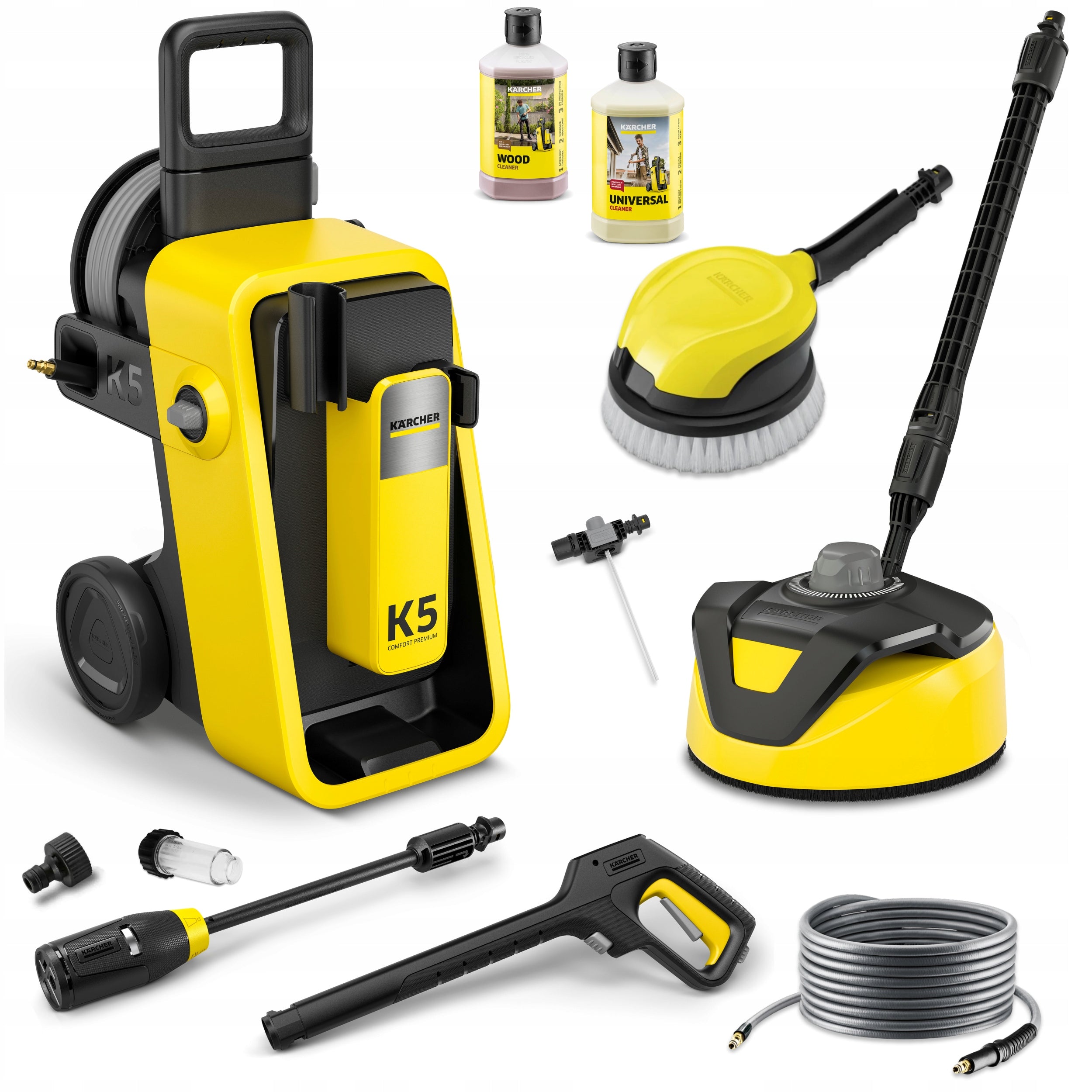 PRESSURE WASHER KARCHER K5 COMFORT 145 BAR + CAR WASH BRUSH