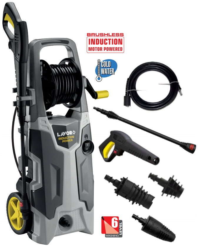 PRESSURE WASHER LAVOR CRUISER 160 PLUS 2200W 160BAR ALUMINIUM PUMP 390L