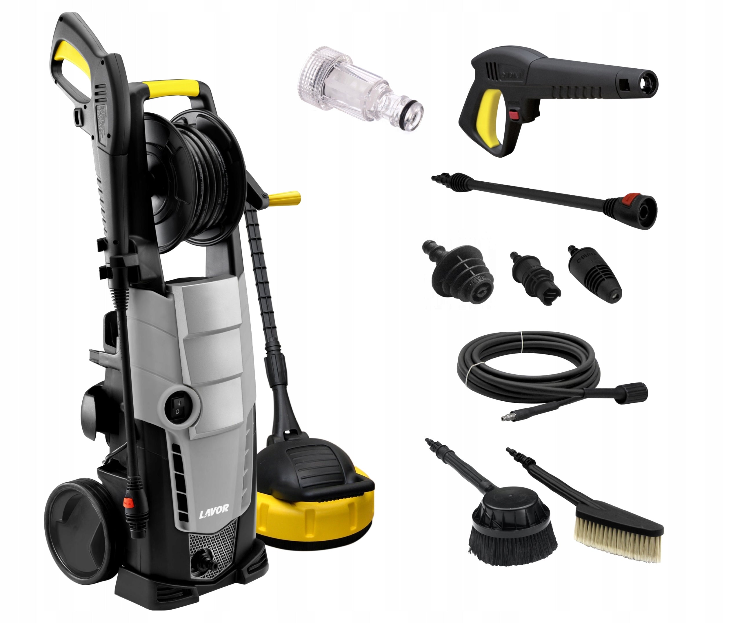 PRESSURE WASHER LAVOR GALAXY 180 + PATIO 180 BAR Aluminum Pump