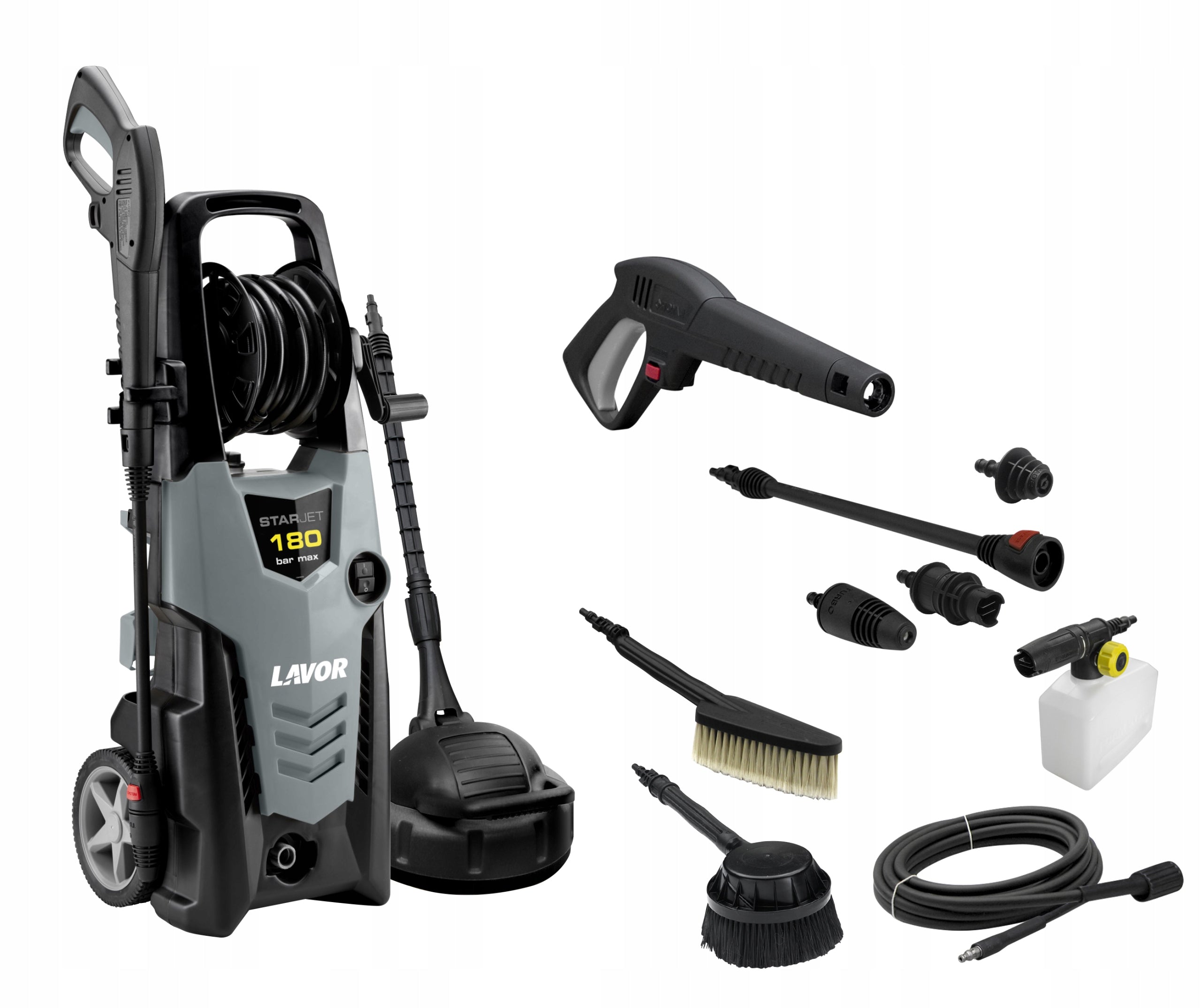 PRESSURE WASHER LAVOR STARJET 180 BAR MAX ALU PUMPS