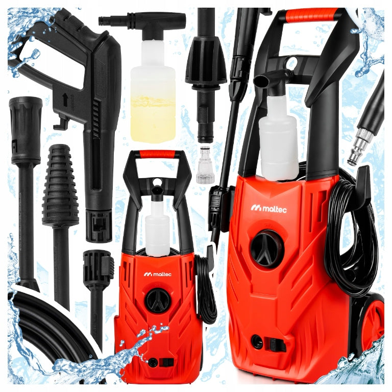 PRESSURE WASHER MALTec COMPACT SELF-SUCTION ALUMINUM PUMP POWERFUL TURBO