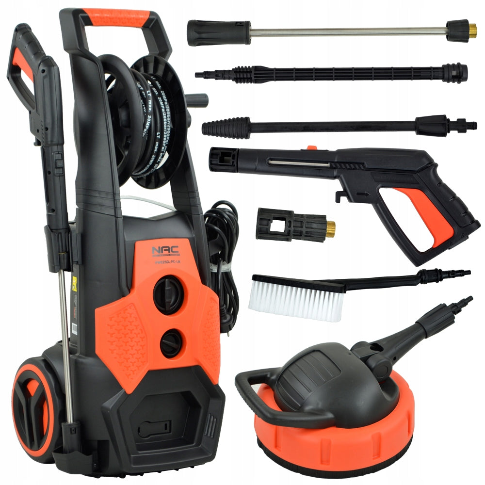 PRESSURE WASHER NAC 2500 IN 195 BAR ALUPOMPA LANCE TURBO AUTO-STOP SYSTEM