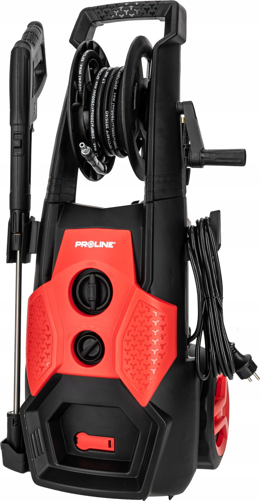 PRESSURE WASHER PROLINE 2500W 130 BAR aluminium pump retractor 5m hose Packaging status original