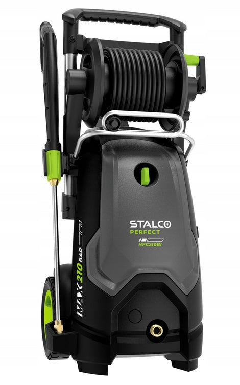 PRESSURE WASHER STALCO COMPACT 3500W ALUMINUM PUMP FOAMER STRONG Packaging status original