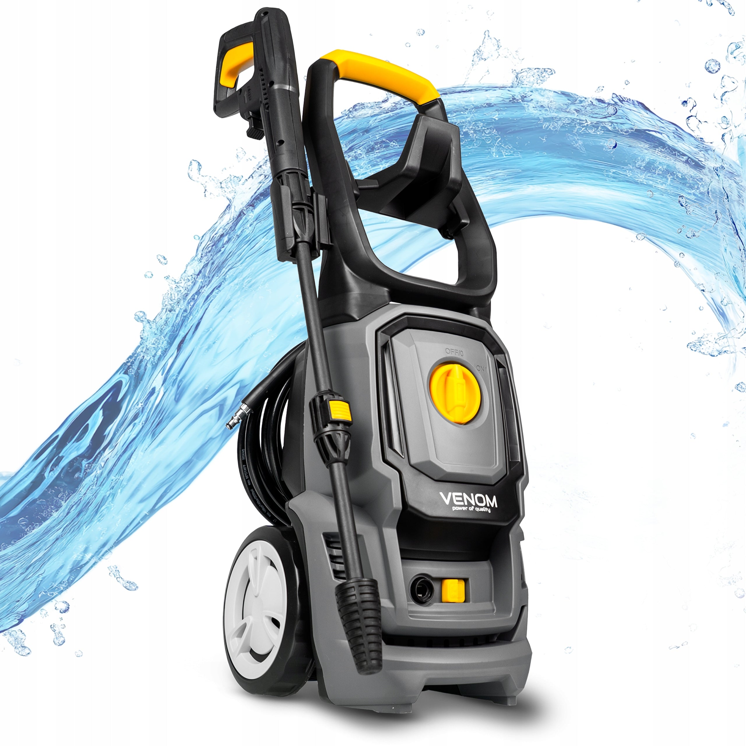 PRESSURE WASHER VENOM ALUMINUM PUMP FOR CUBE CAR GARDEN FOAMER Manufacturer code Mocna myjka ciśnieniowa VENOM Pro VN 407