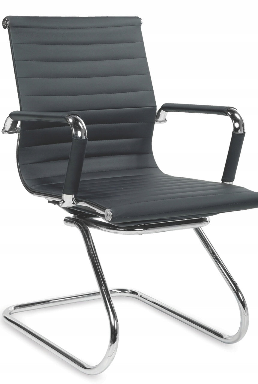 PRESTIGE SKID skid chair black washable office chair elegant Packaging status original