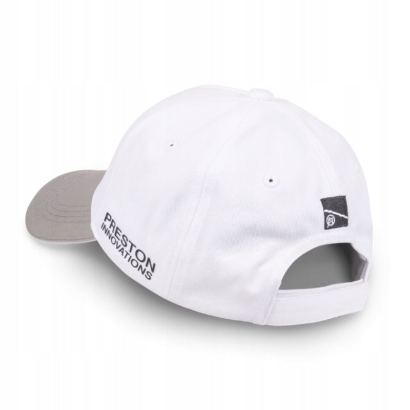 PRESTON Baseball Cap White PI Cap Brand Preston Innovations