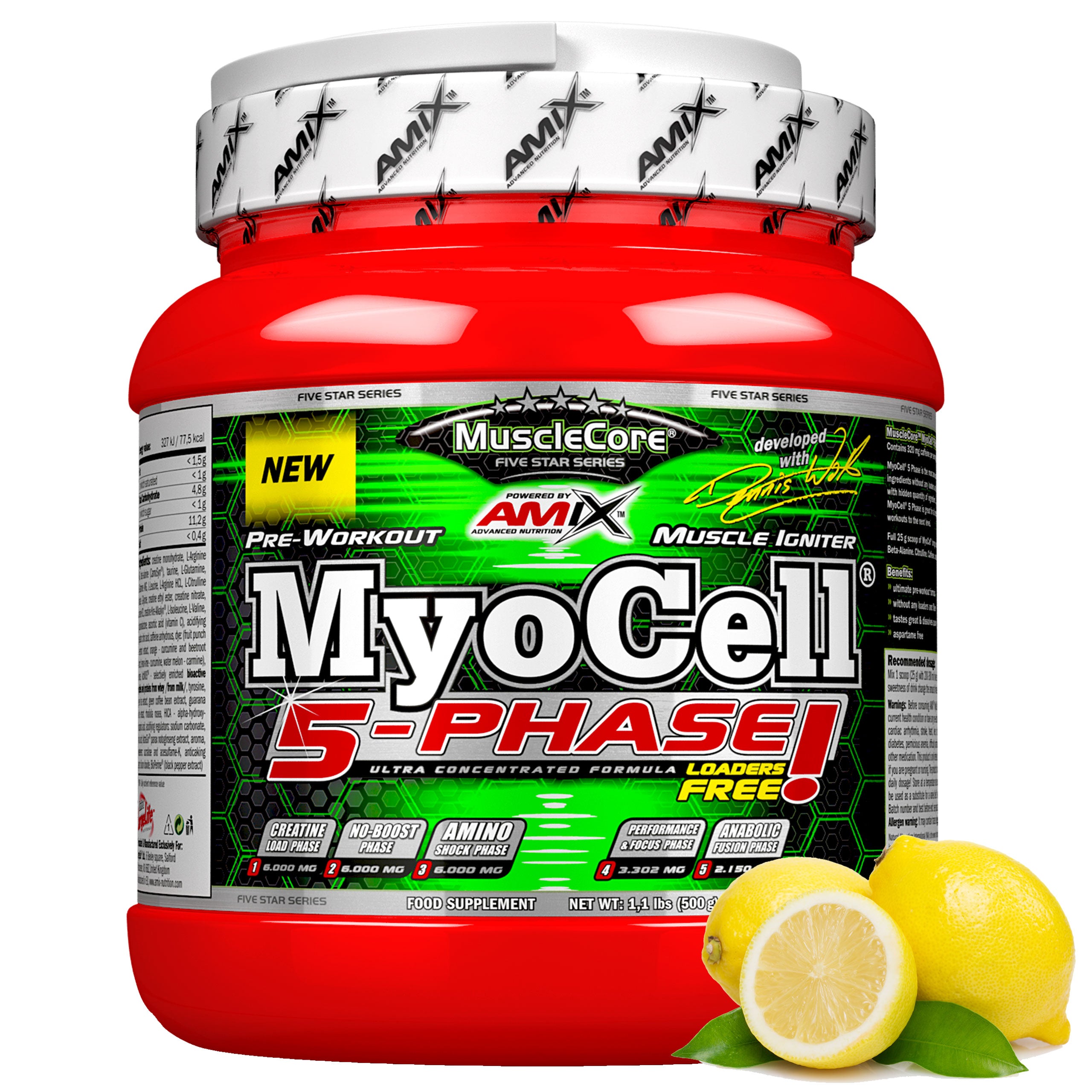 PREWORKOUT USA The strongest - Amix MyoCEll 30 ingredients!
