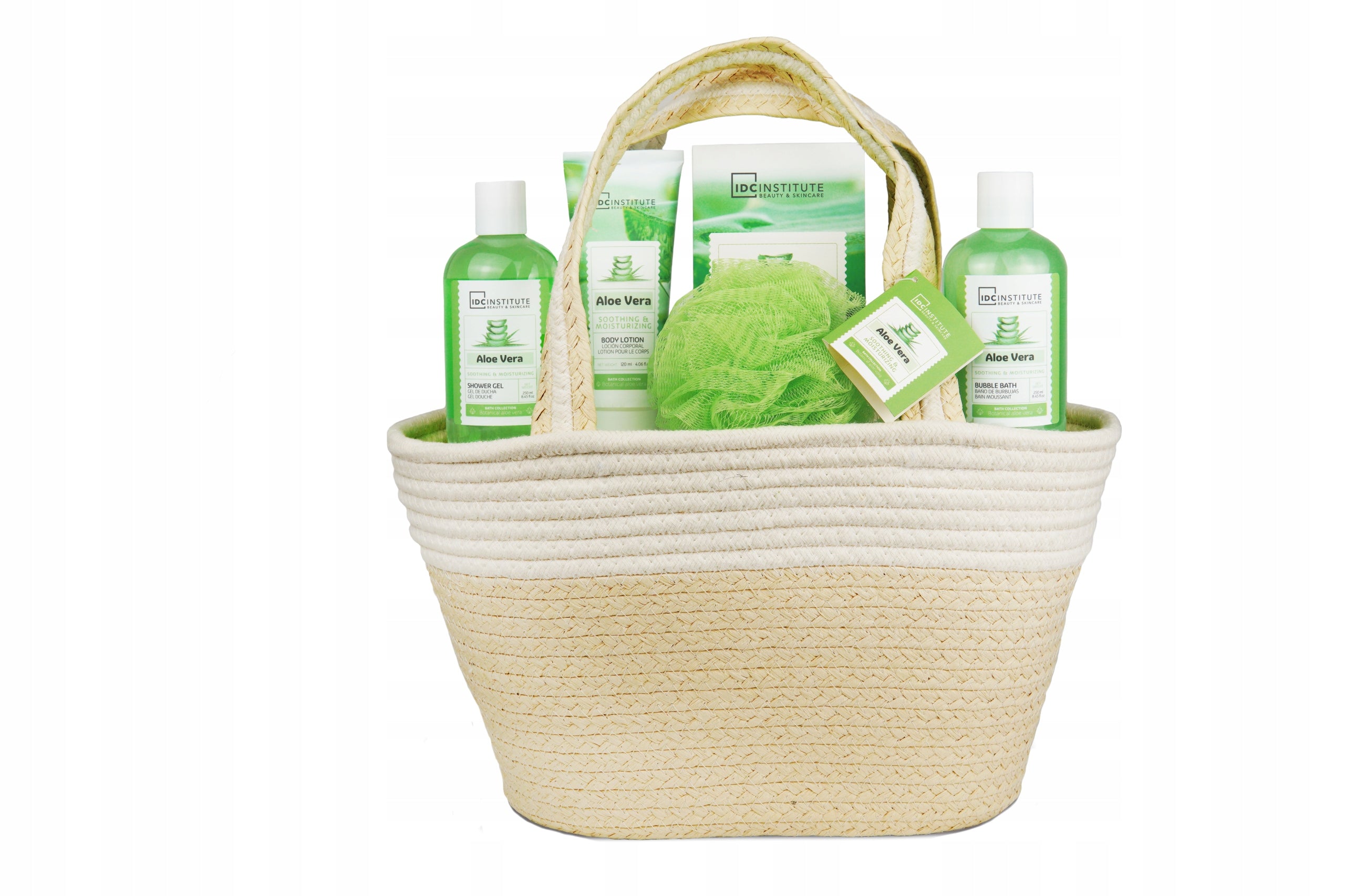 Badekosmetik SPA-Set mit Aloe IDC Institute Complete Beach Bath, 5-tlg. 
