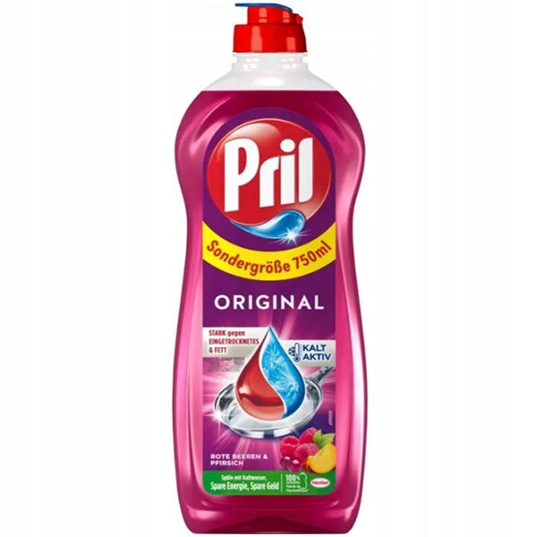 PRIL Rote Beeren & Pfirsich Dishwashing Liquid 750ml