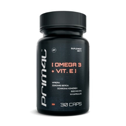 PRIM4L Omega 3 + Vit. E 30 pcs heart cell protection