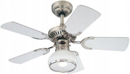 PRINCESS RADIANCE II Ceiling Fan Dark Brown/White - 90cm | Small EAN (GTIN) 4895105608307