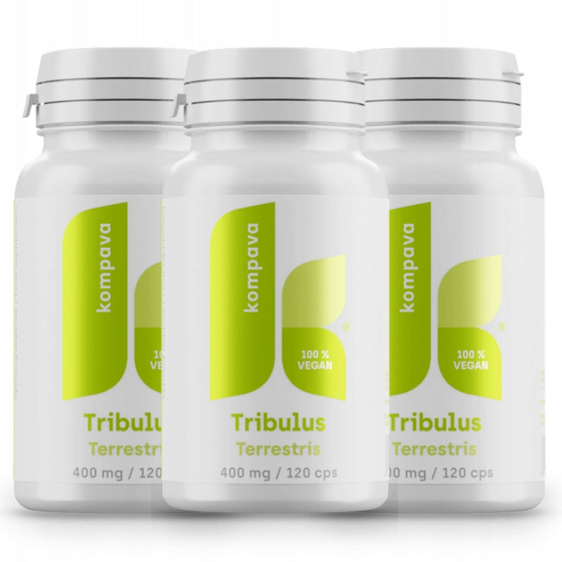 PRÍRODNÝ stimulant pre mužov Tribulus Terrestris Kompava 400mg 120 kapsúl Manufacturer code 8586011210369