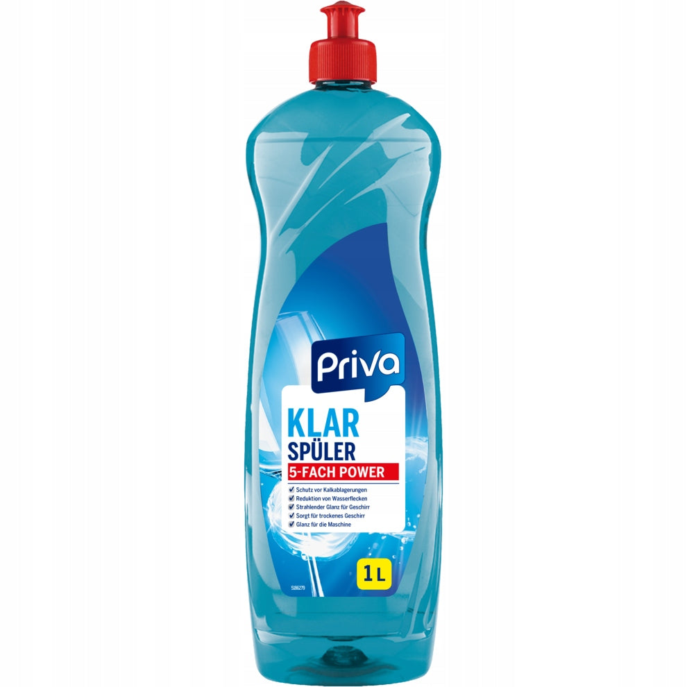 PRIVA Klar Spuler dishwasher rinse aid 1 L from Germany