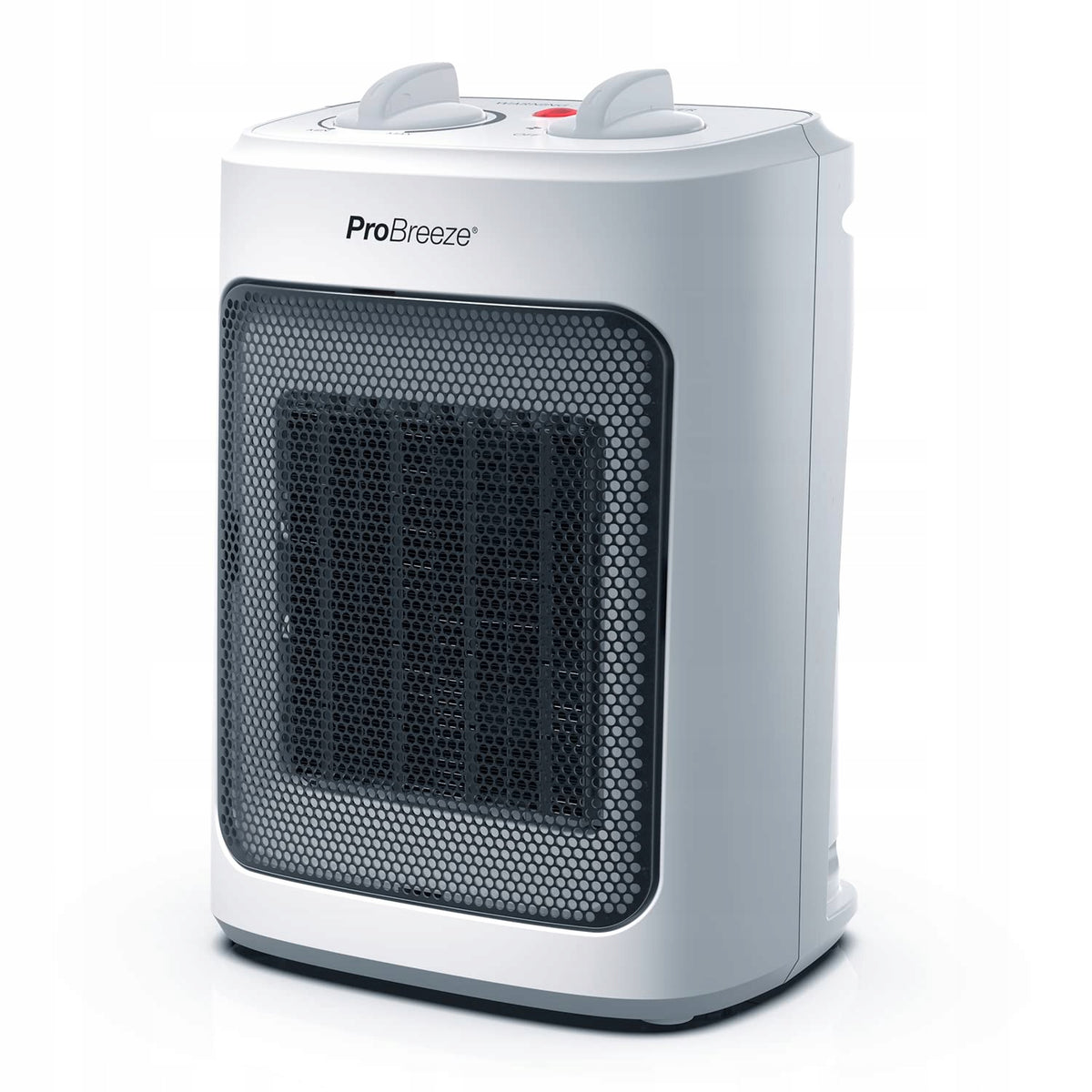 PRO BREEZE 2000W Mini Heater Energy Saving Quiet, 3 Levels, White