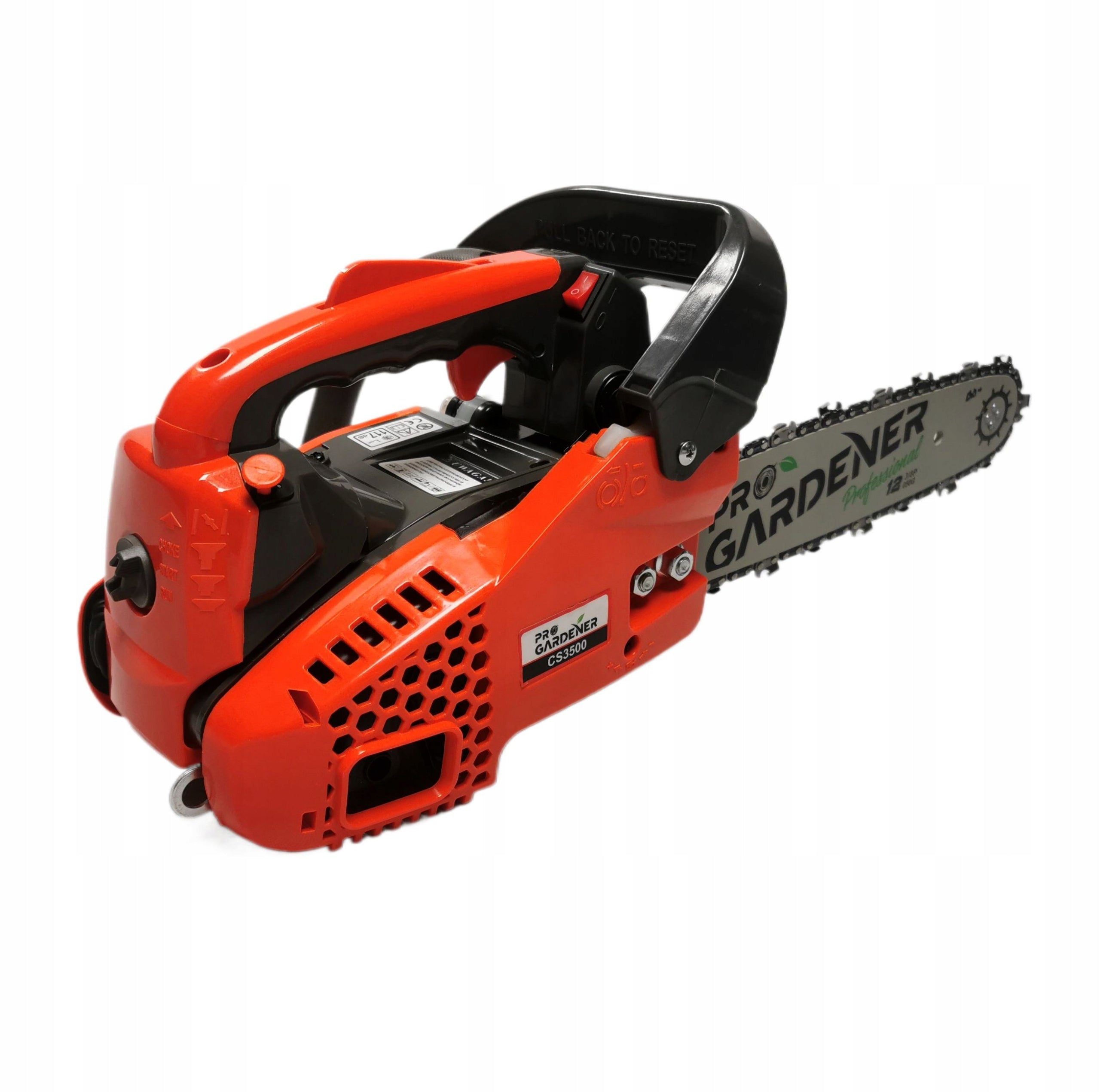 PRO GARDENER DIESEL CHAINSAW 2,6HP 25,4cc TWIG 12" light Manufacturer code PIŁA ŁAŃCUCHOWA SPALINOWA GAŁĘZIÓWKA 12" 30cm