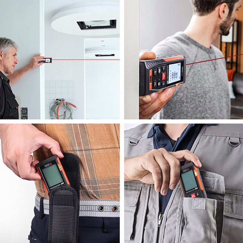PRO LASER RANGEFINDER 40M PROTRACTOR DIGITAL LASER LEVEL METER IP54 Manufacturer code S4-40