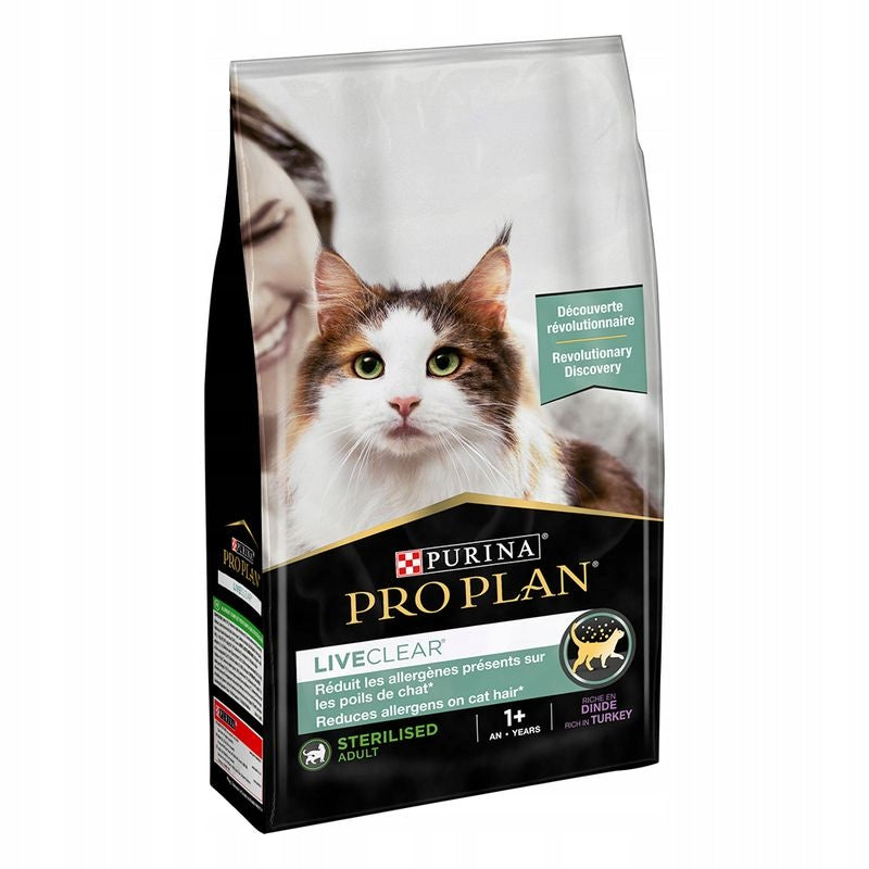 PRO PLAN LiveClear Turkey-rich kitten food 1,4 kg