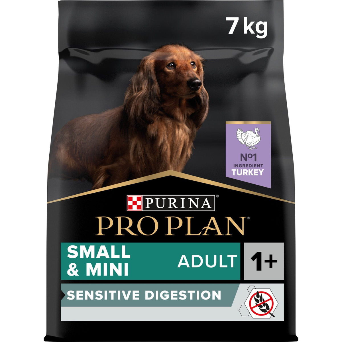 PRO PLAN Sensitive Digestion Small & Mini Adult Turkey 7 kg Brand PRO PLAN