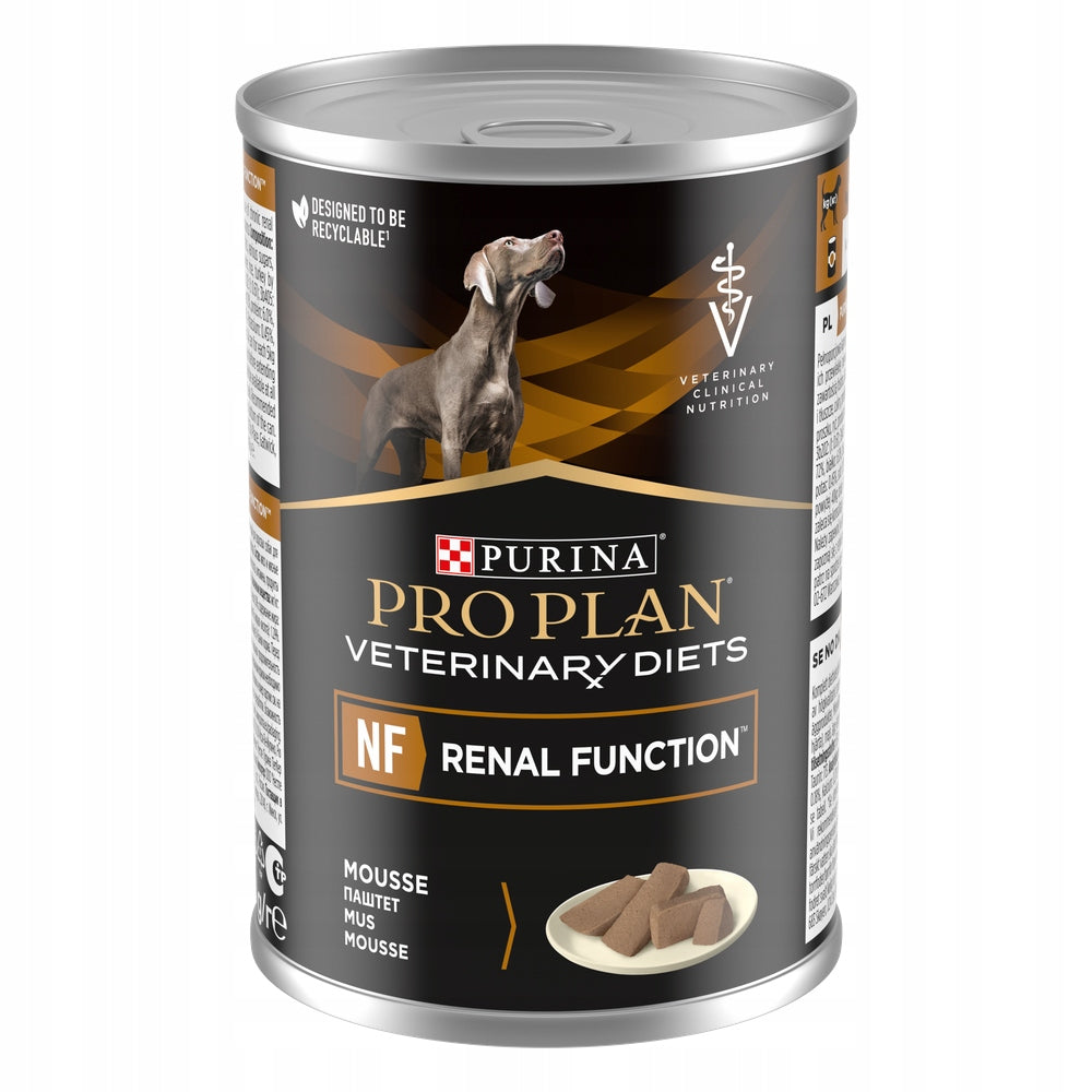 PRO PLAN Veterinary Diets NF Renal Function Wet Dog Food Mousse 400g
