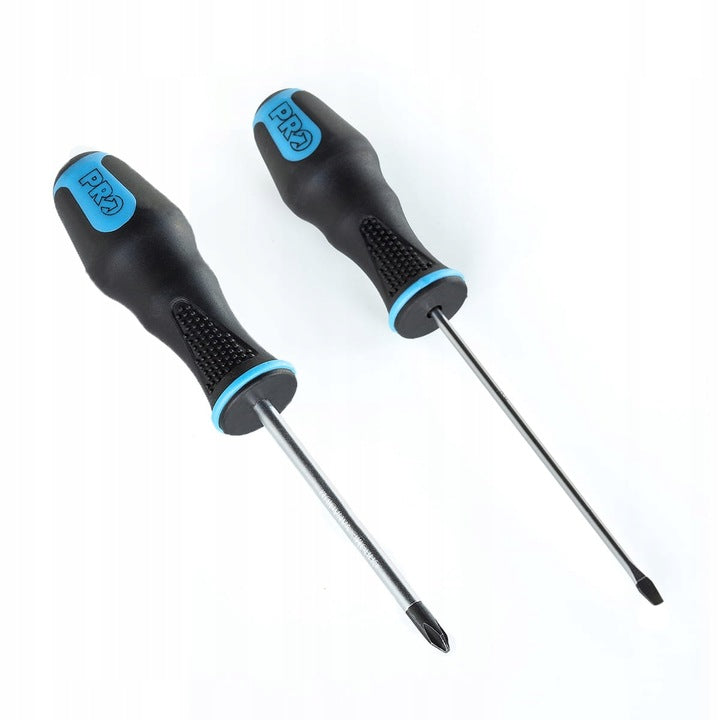 PRO Shimano 2 Bicycle Service Screwdrivers Flat + Cross PH2
