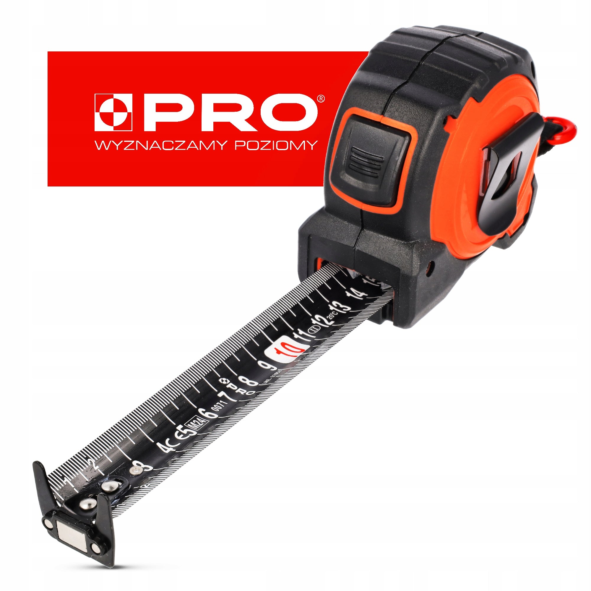 PRO W-ROCKER 10 m x 32 mm SUPER DURABLE RETRACTABLE MEASURE 10mb Length 10 m