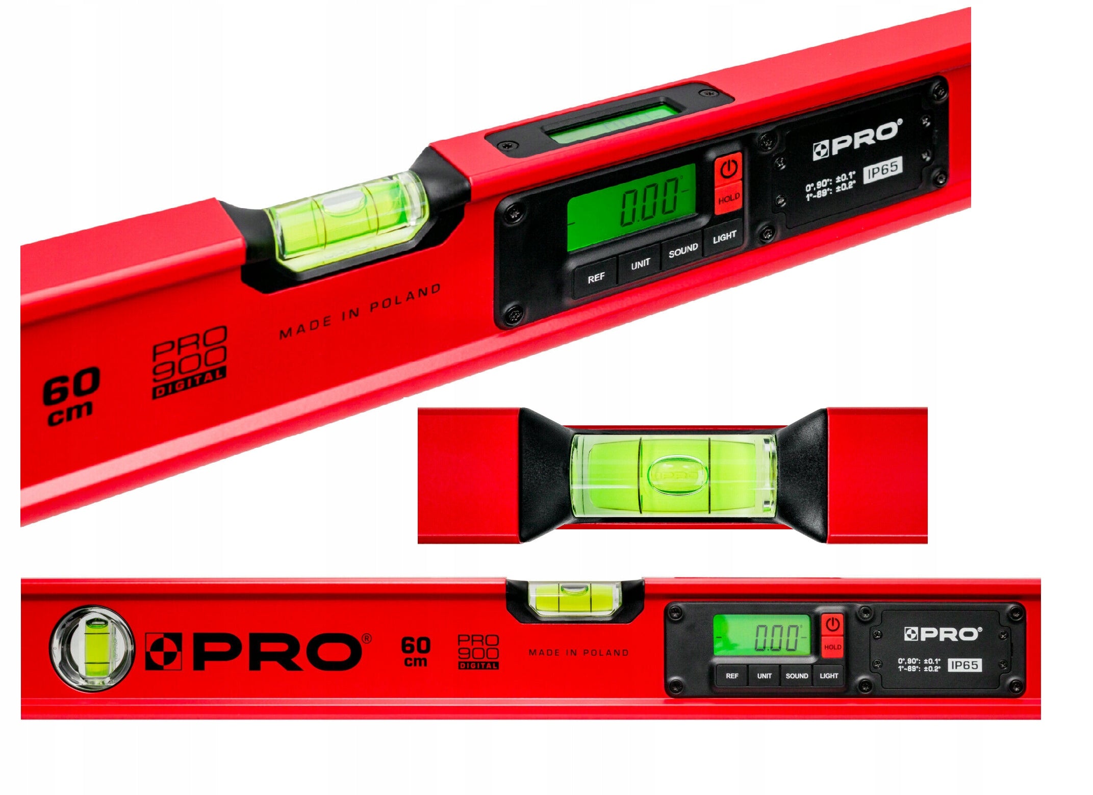 PRO900 LEVEL ELECTRONIC READING 60CM CASE