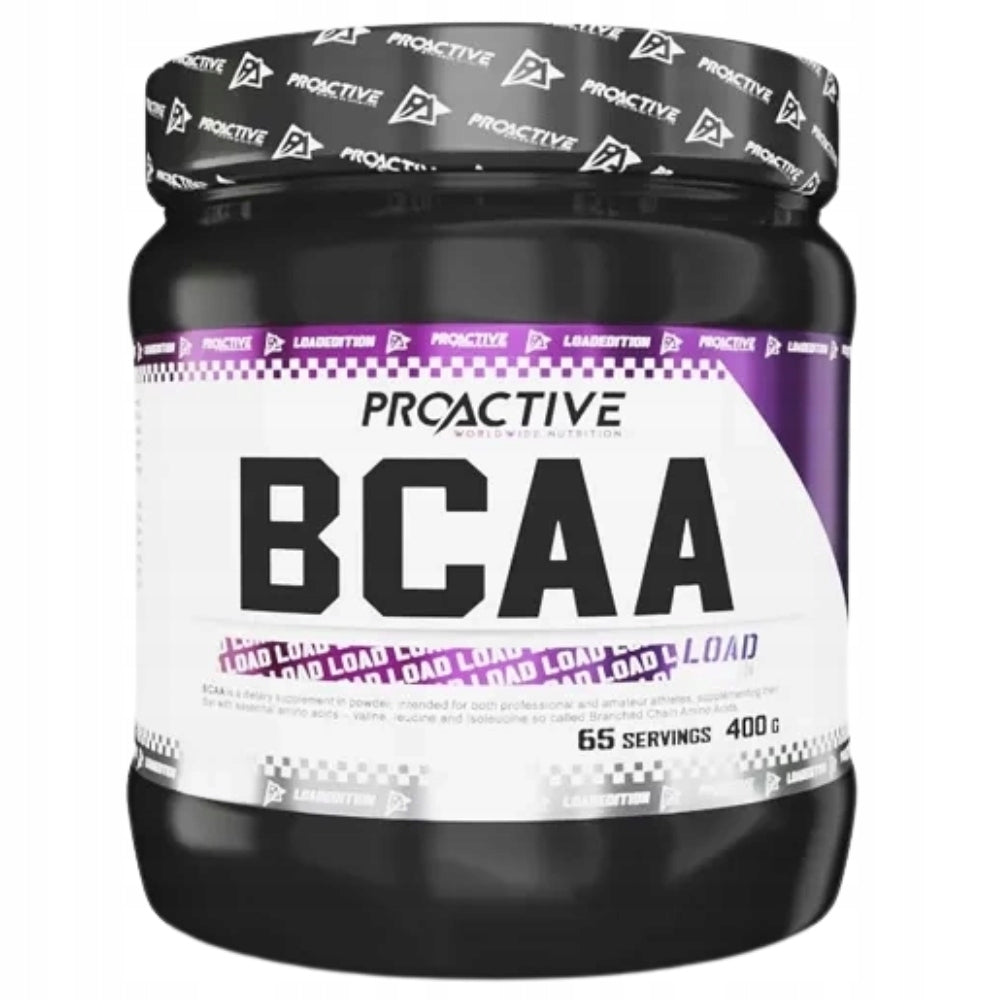 PROACTIVE BCAA LOAD 400g AMINO ACIDS ENDURANCE REGENERATION MALTODEXTRIN Expiration date at least six months from the date of purchase