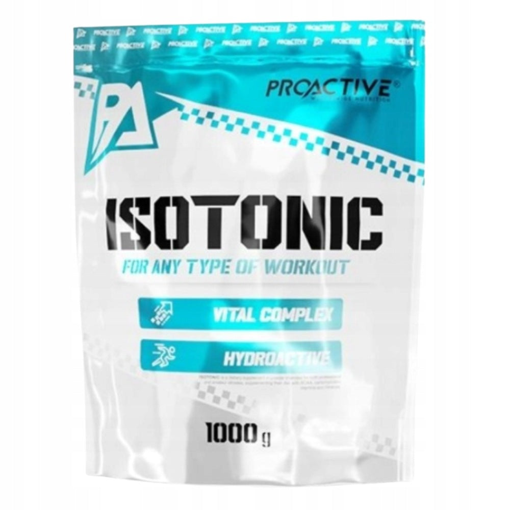 PROACTIVE ISOTONIC 1000 g ISOTONIC HYDRATION ELECTROLYTES FATIGUE Expiration date at least six months from the date of purchase